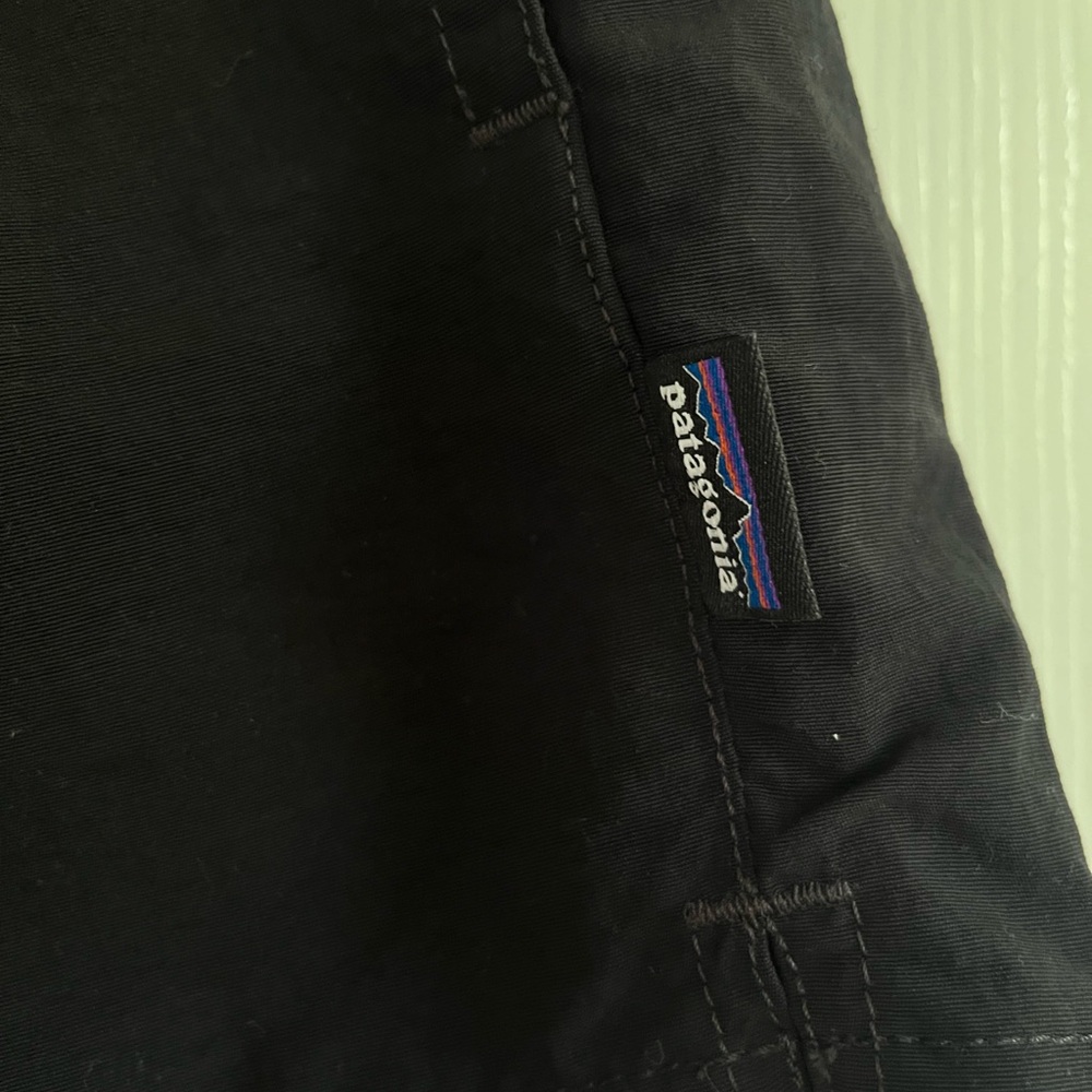Patagonia Women's 2.5 Inch Baggies -  Black Athletic Shorts